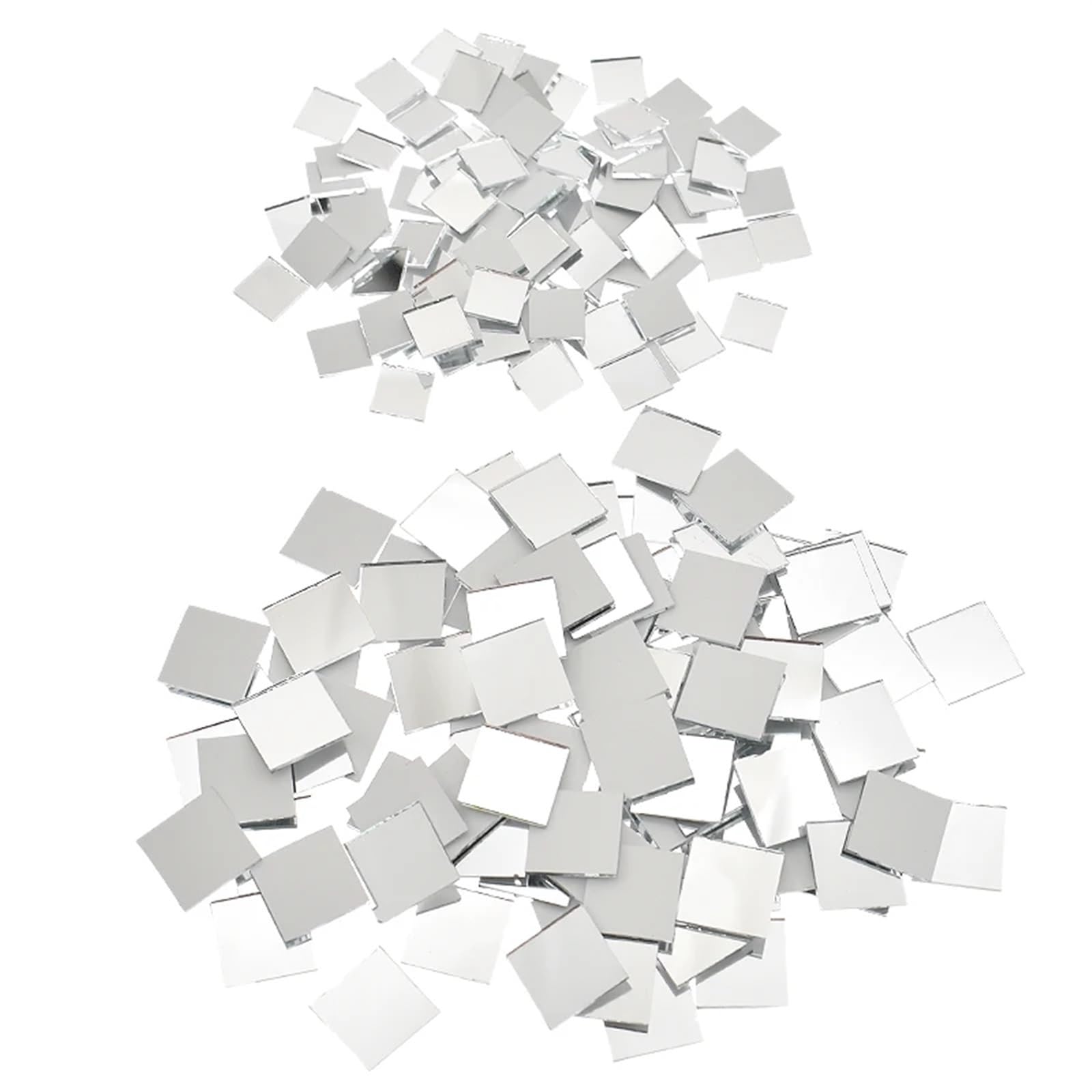 Ekalgretra Blue Mosaic Making Supplies 100-500Pcs Small Square Glass Mirror Mosaic Tiles For Diy Crafts, Wall Decor & Home Decoration(,10Mm,200Pcs)