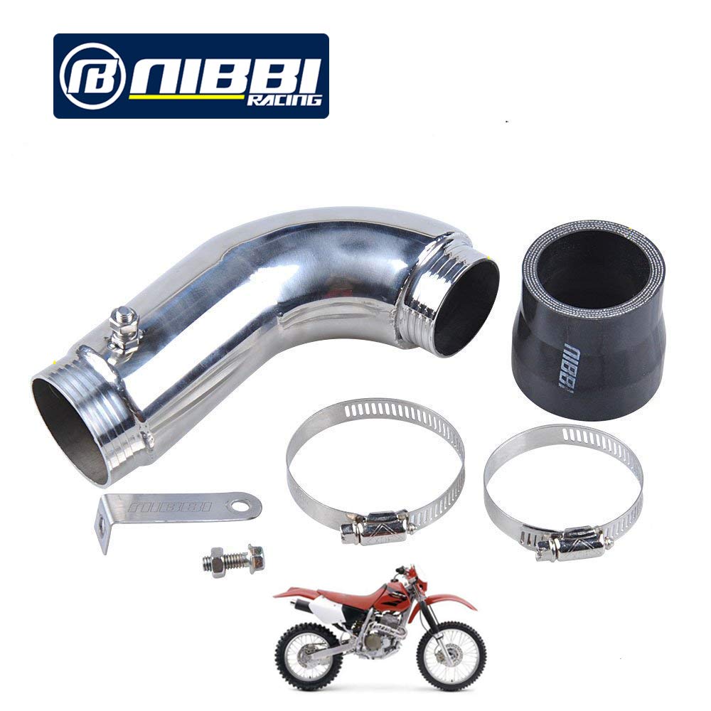 NIBBI High Performance Air Filter Intake Curve Pipe Air Filter Elbow Air Intake Pipe Air Intake Elbow For GY6 Engine