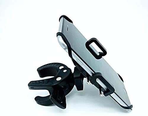 Miniatura 4 de Ampcaddy Soporte para teléfono con abrazadera, soporte universal para bicicleta, barco, automóvil, carrito de golf y cochecito, se adapta a iPhones,