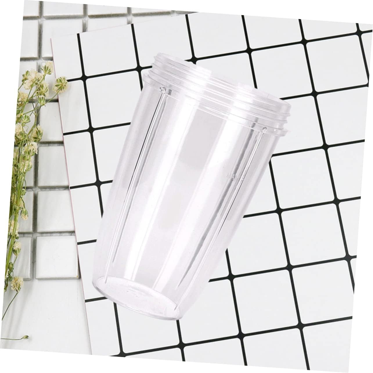 3pcs Large Blender for Smoothies Shaker Cup Pitcher Lid Blender Blade Plastic Dishwasher Safe