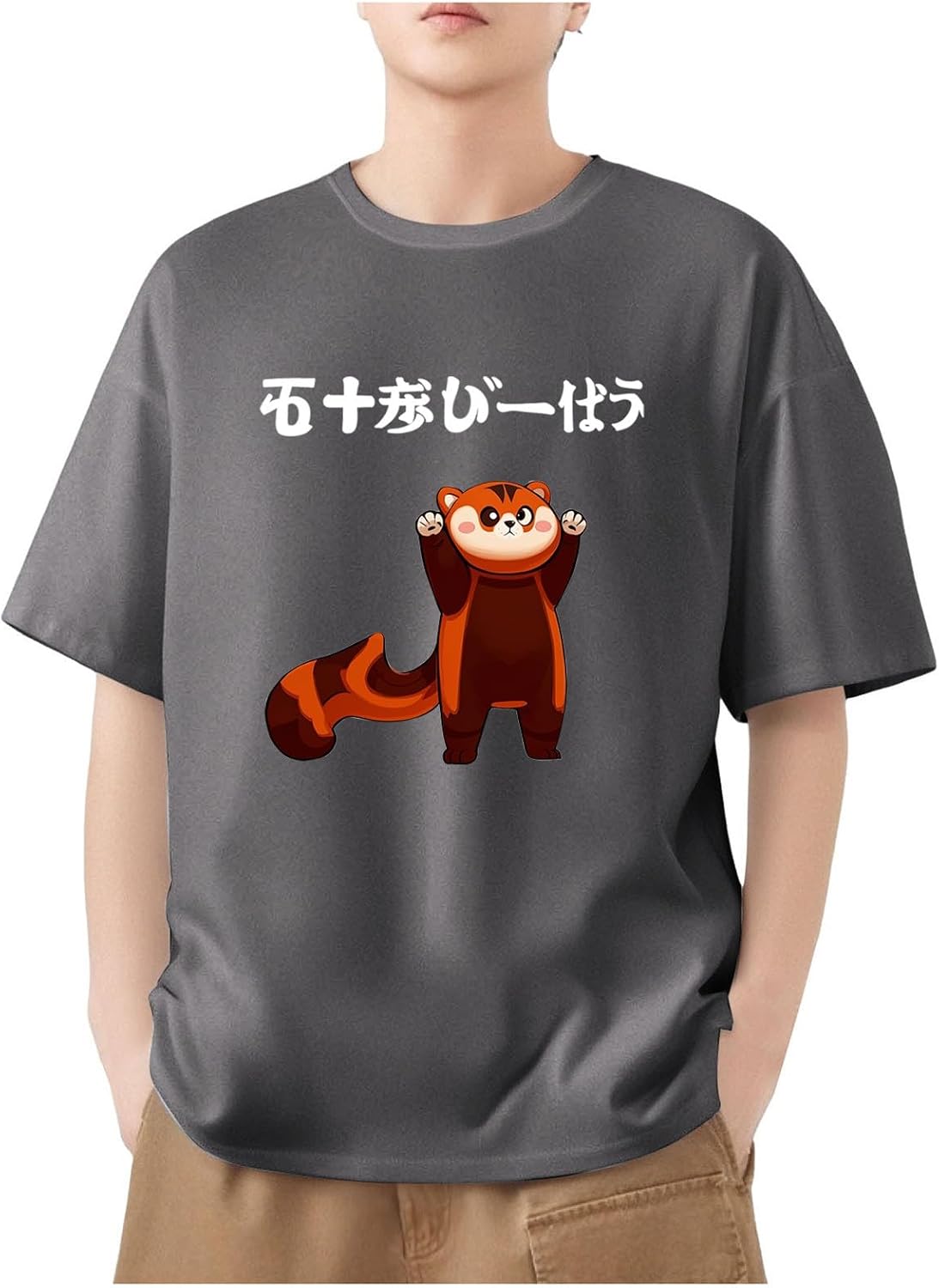Amazon | [Rexzo] tシャツ メンズ 半袖 面白い夏服 プリント ネタ 文字