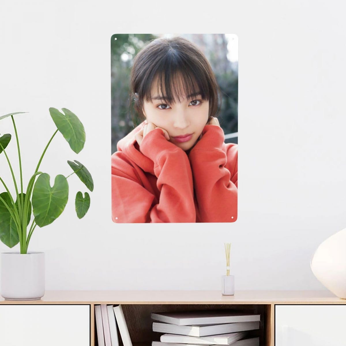 Amazon.co.jp: 広瀬すず ブリキの絵 ブリキ看板 金属ポスター 装飾鉄絵