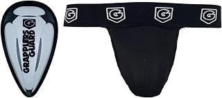 Grapplers Guard Groin Guard Adult MMA Groinguard Mens Muay Thai Jockstrap Box Protector