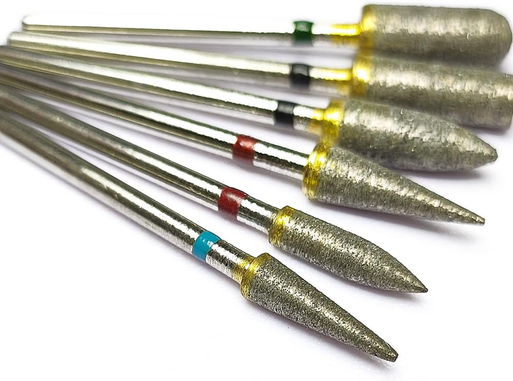 Sintered Diamond Bur,2.35mm HP Low Speed Grinding Polishing Bit for Drill,10 PCS per Lot