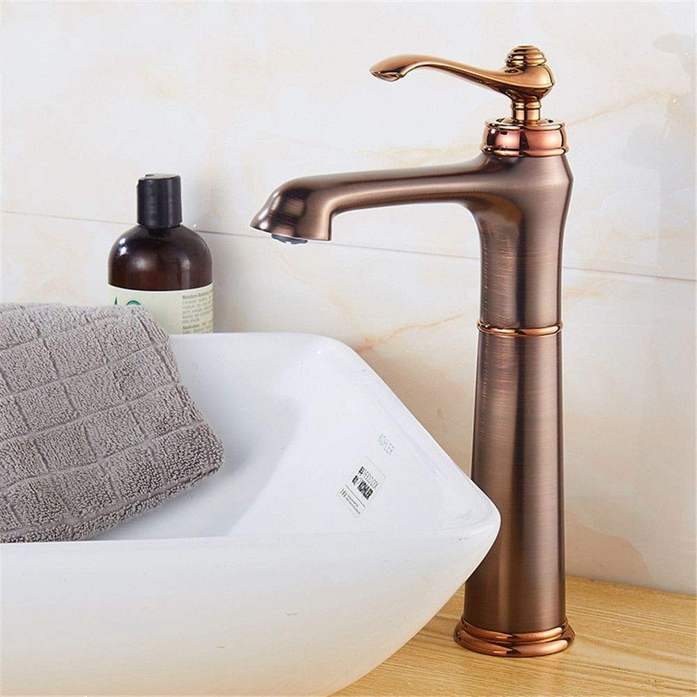 Robinet rétro eau chaude et froide pour vasque et table de cuisson - 2