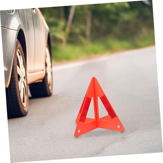Kit de 5 triángulos de seguridad para vehículos Alipis miniatura 6