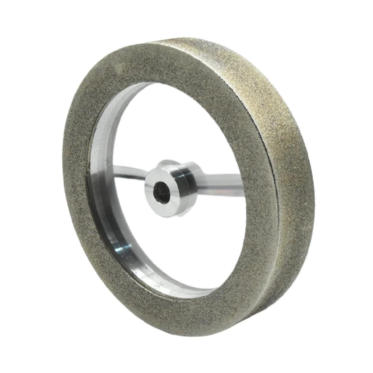 Mola CBN da 8 pollici, foro da 200 mm x 1,5 "5/8" | Grana 60 180 220 350 600 | for l'affilatura di utensili HSS e for tornitura del legno(60)