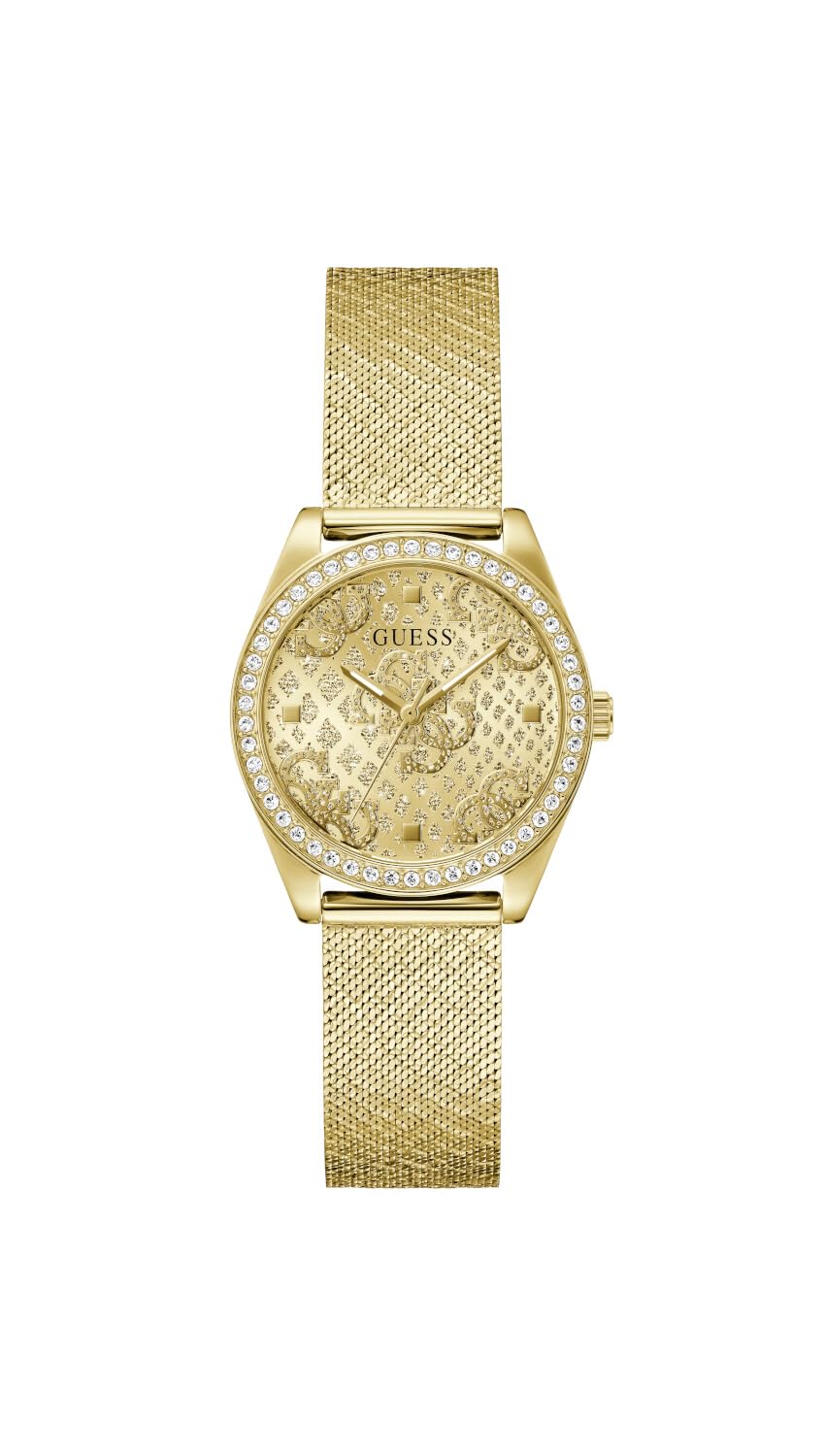 GUESS Damen Uhr Armbanduhr BOA Edelstahl
