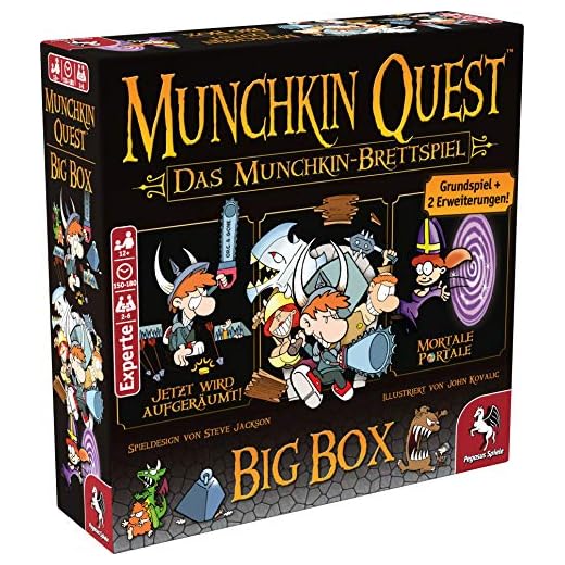 Munchkin Quest: Das Brettspiel, 2. Edition