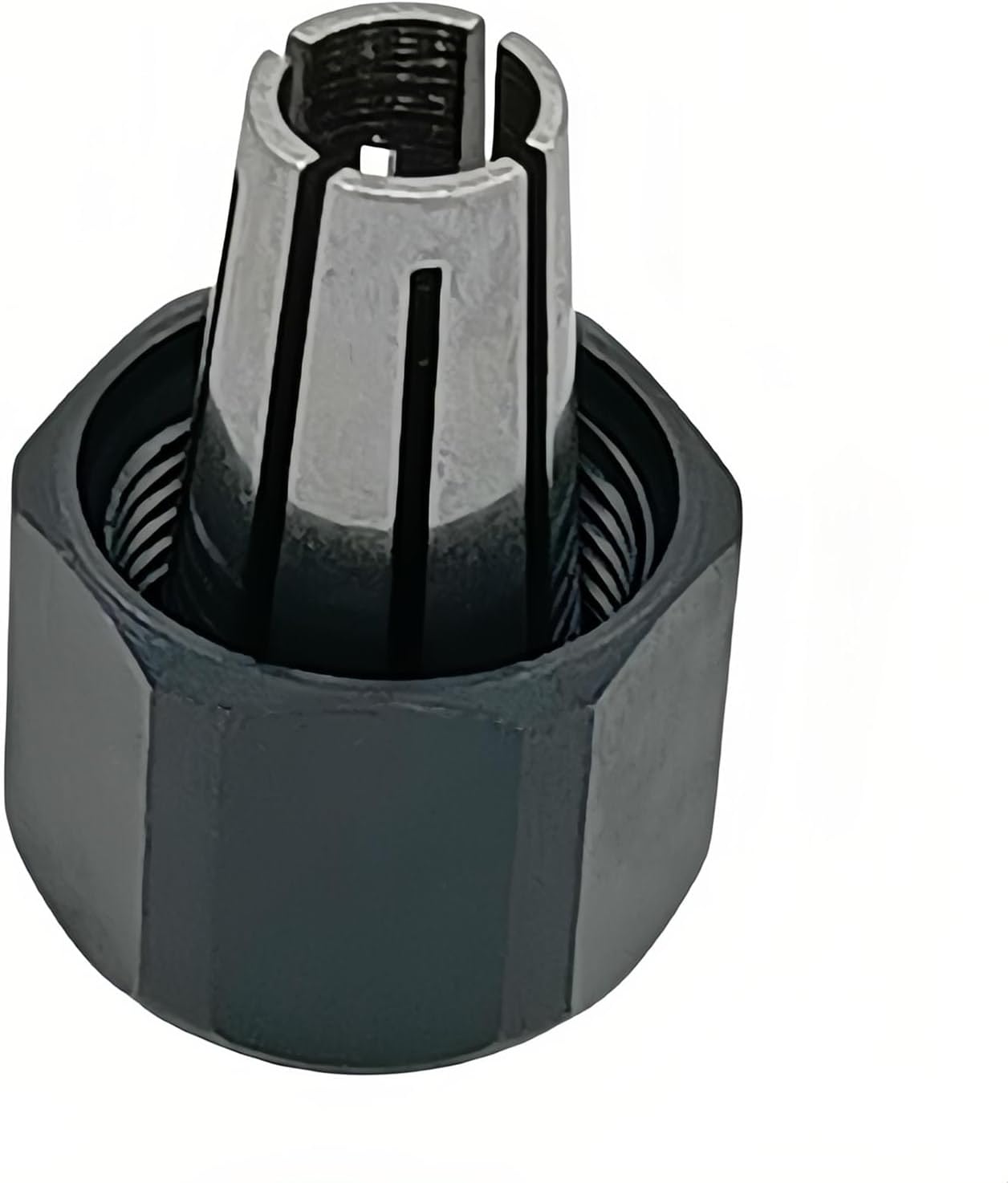 48-66-0975 48-66-2486 Replace for Milwaukee 14-46-0167 48-68-0031 Collet Nut 2485-20 2486-20 48-66-0974 1/8" (3.175mm) Collet 48-66-0985 Routers Self-Releasing Collet Chuck and Locking Nut Assembly