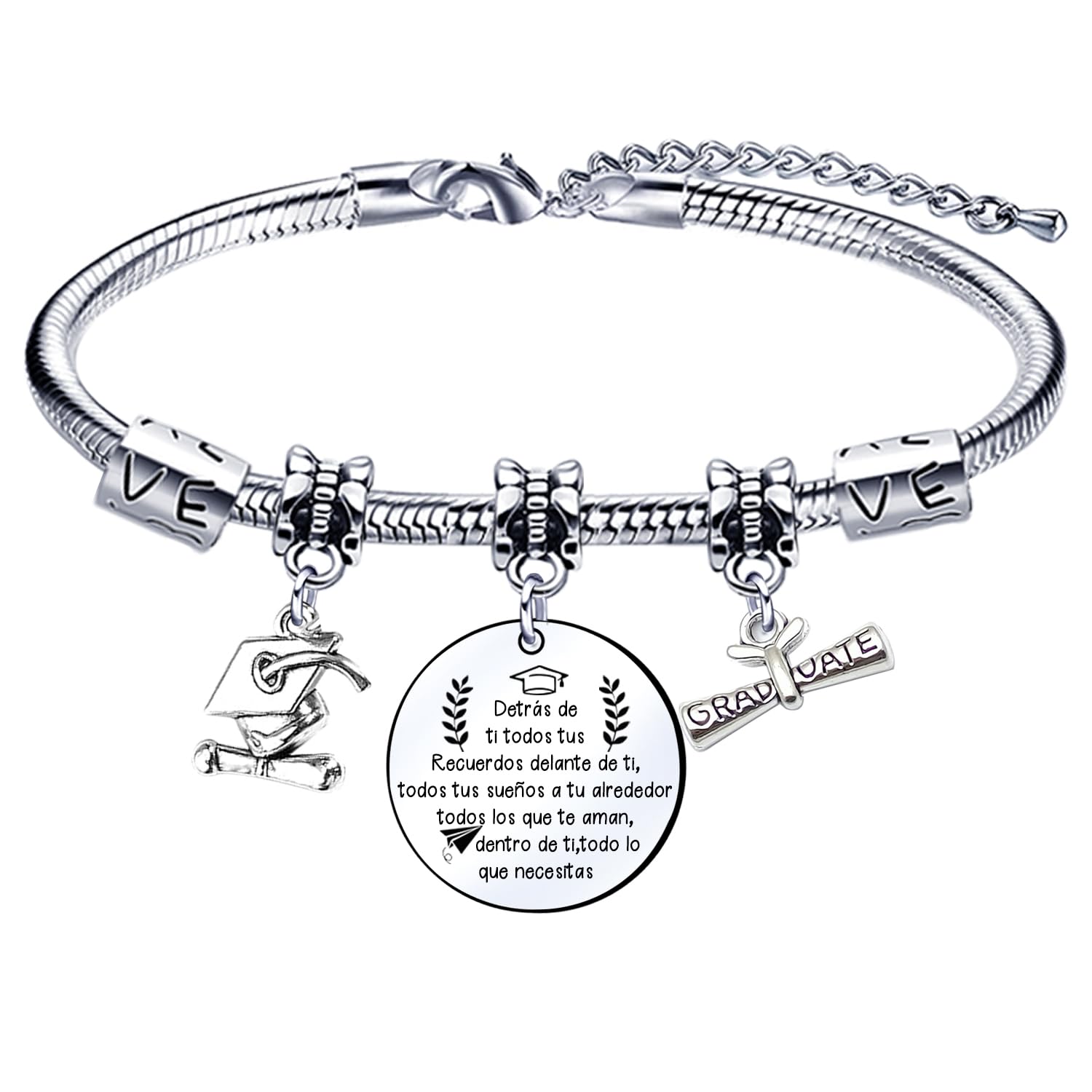 Pulsera de Graduación para Mujeres Regalos inspirados Graduados Recuerdo