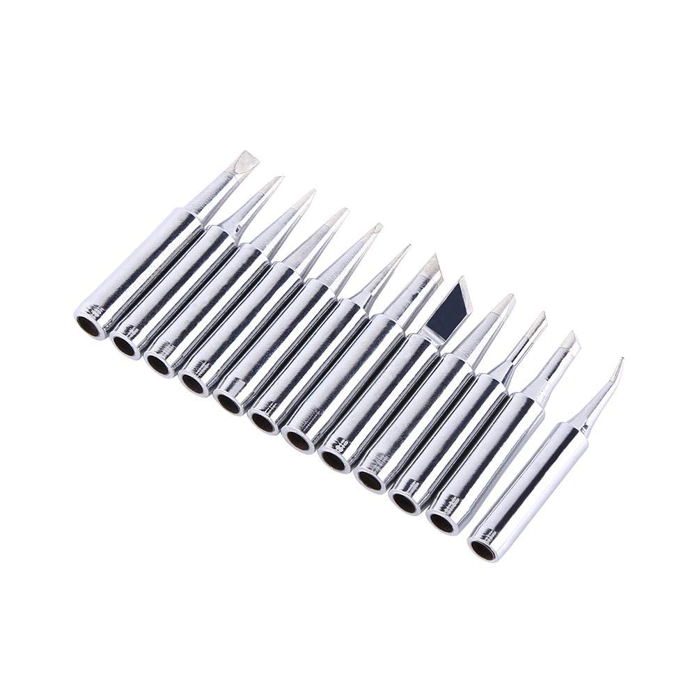 Bigking Solder Tips,12Pcs LeadFree Soldering Tip Solder Replacement