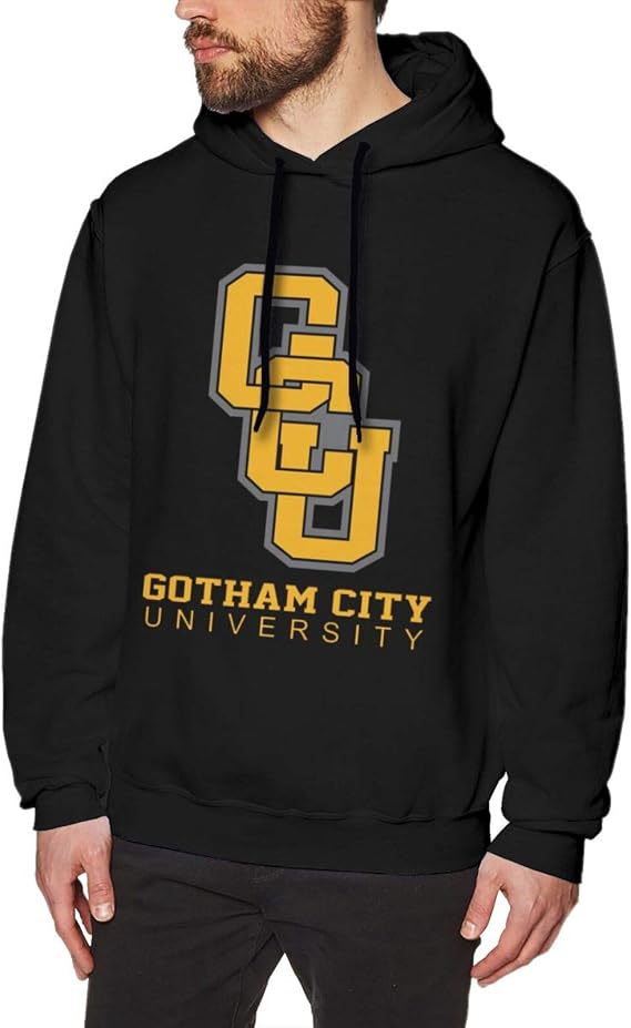 Amazon.com: Gotham City University - Sudadera con capucha para hombre, XXL  : Ropa, Zapatos y Joyería