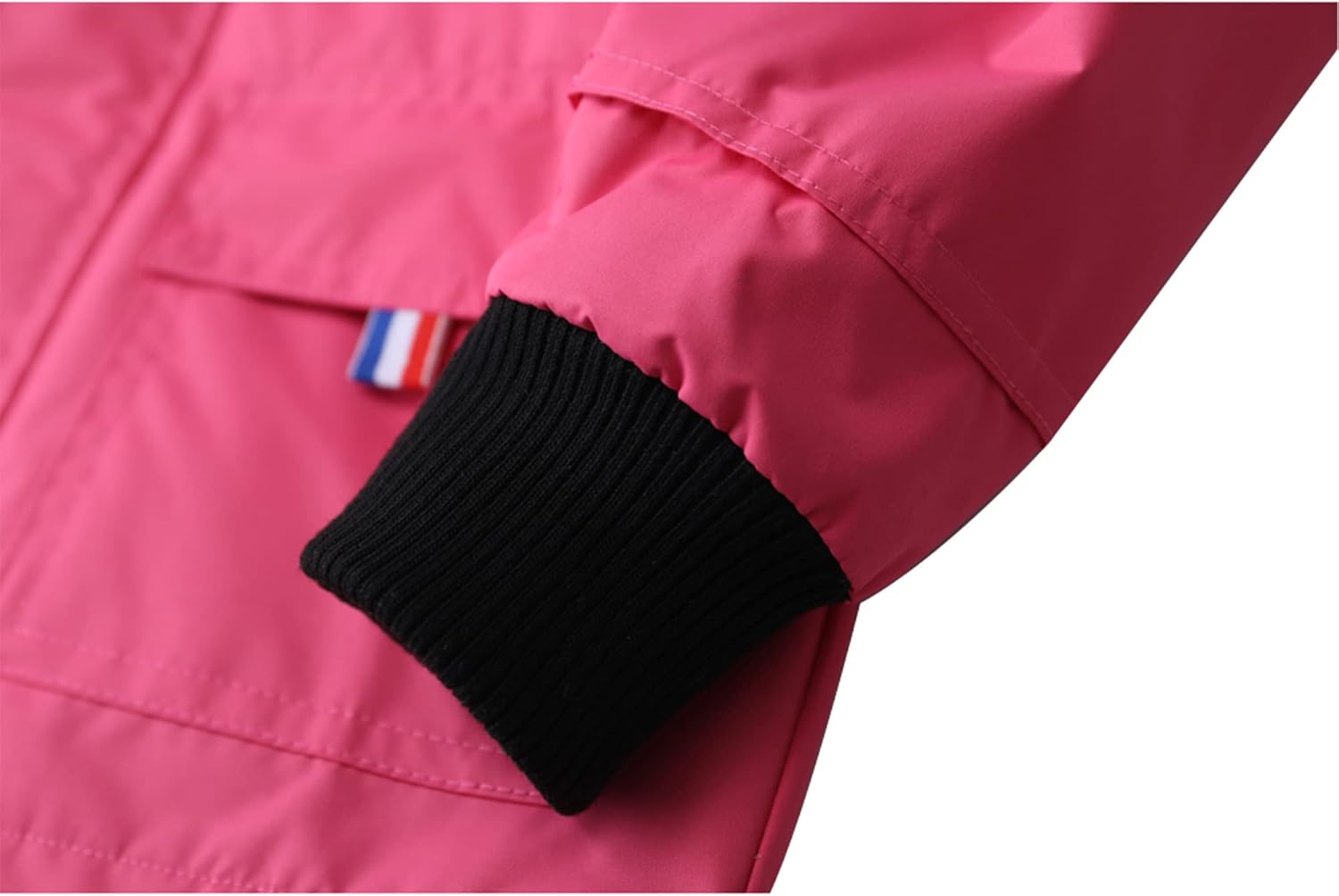 Hiheart Boys Girls Waterproof Hooded Jackets Cotton Lined Rain Jackets - Image 6