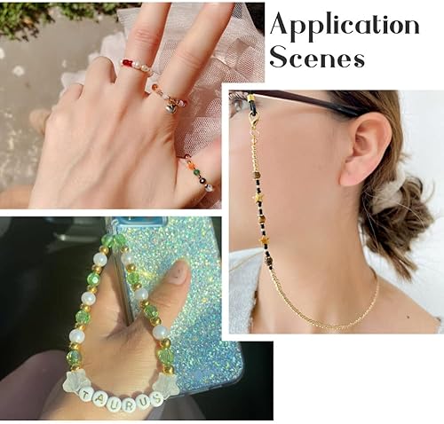 Miniatura 7 de 400 cuentas redondas de acero inoxidable 304 cuentas doradas cuentas espaciadoras de metal de 0118in 0157in 0197in 0236in 0315in cuentas de bolas de