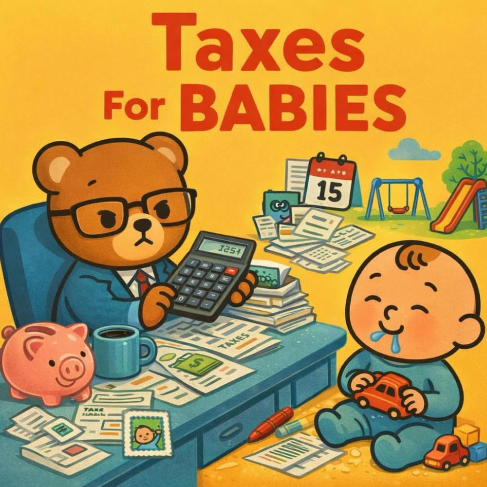 Taxes for Babies: A Playful Picture Book About Taxes, Teddies, and Sharing (Grown-Up Lessons for Little Minds)