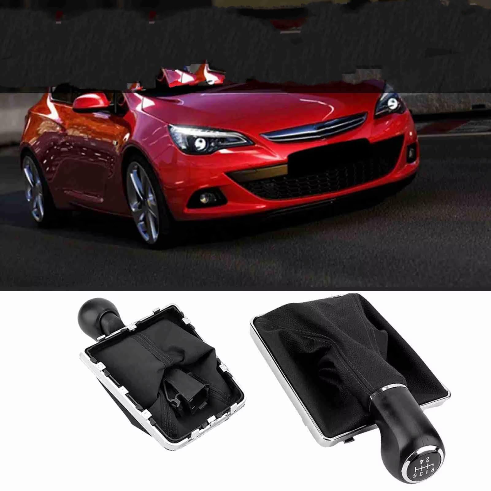 Pomello Cambio Compatibile Con Opel Per Astra Per Corsa-D 2006 2007 2008 2009-2011 Cuffia Pomello Cambio 5/6 Velocità Cuffia Pomello Cambio Cuffia Pomello Cambio