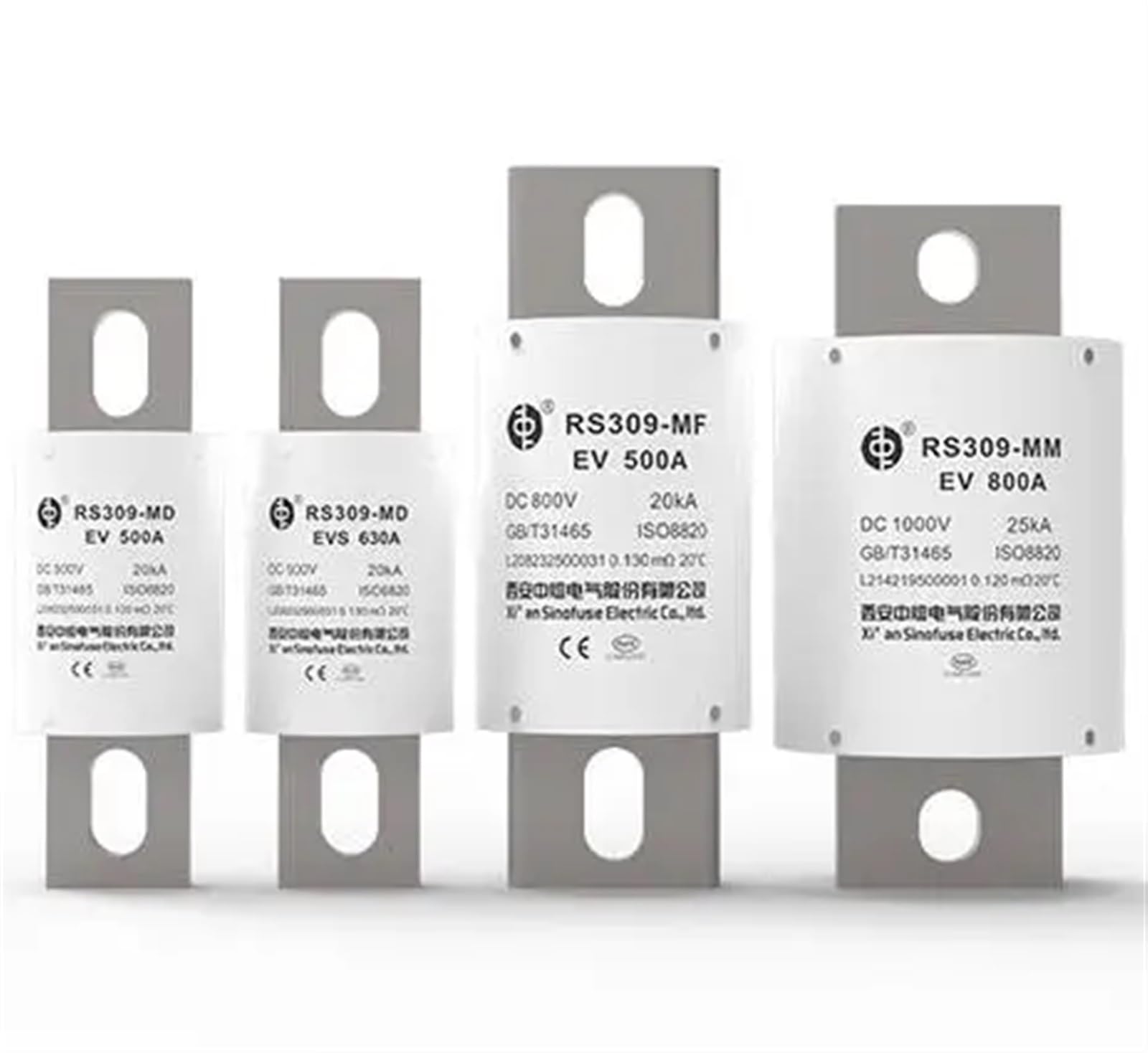 Fusible RS309-MD-EVD150A pour protection électrique de véhicule