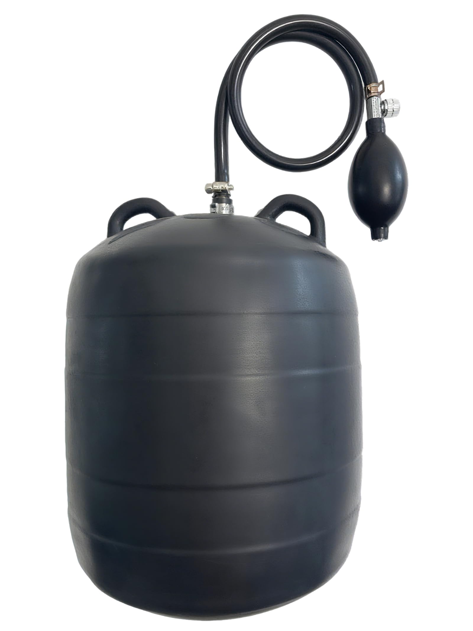 DILIGUALA Inflatable Pipe Plug Balloon for Sealing and Testing of Sewer Pipes, Plumbing Pressure Bladder with Air Pump - Plumbing Test Ball for Sewer Test, Water Shut Off (8 Inch P)