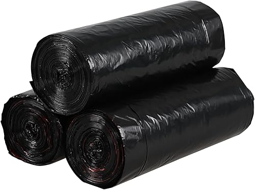 Asking Bolsas de basura con cordón de 5 galones, bolsas de basura pequeñas, 250 unidades