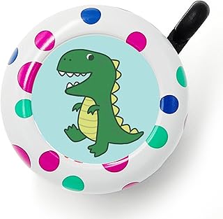 ONIPAX ONIPAX Bike Bell Loud Sound Polar Bear Rabbit Dinosaur Cute Cartoon Bicycle Ring for Adults or Kids Boys Girls Bike/Toddler Bike/Scooters