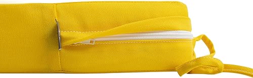 Miniatura 185 de FUNHOME Funda de cojín de banco para exteriores de 42 x 18 x 3 pulgadas, funda impermeable con cremallera y lazos, funda resistente a la Medalla