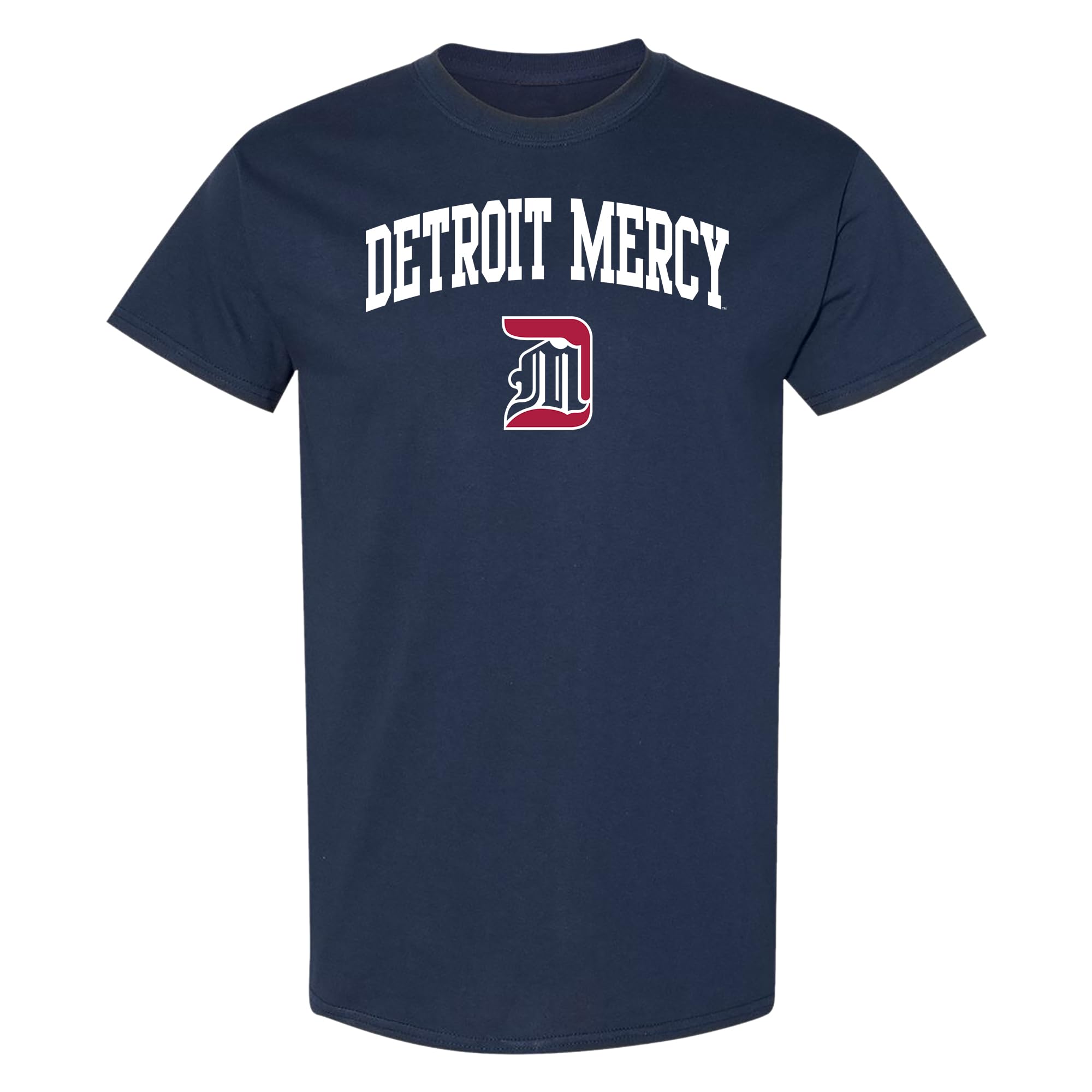 NCAA Arch Logo - NCAA Sports Team Color T Shirt, Detroit Mercy Navy, XL — image 1