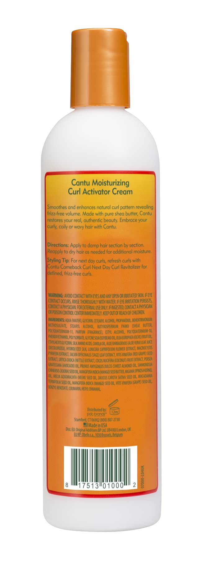 Buy Cantu Shea Butter Moisturizing Curl Activator Cream 12 Oz, Ivory
