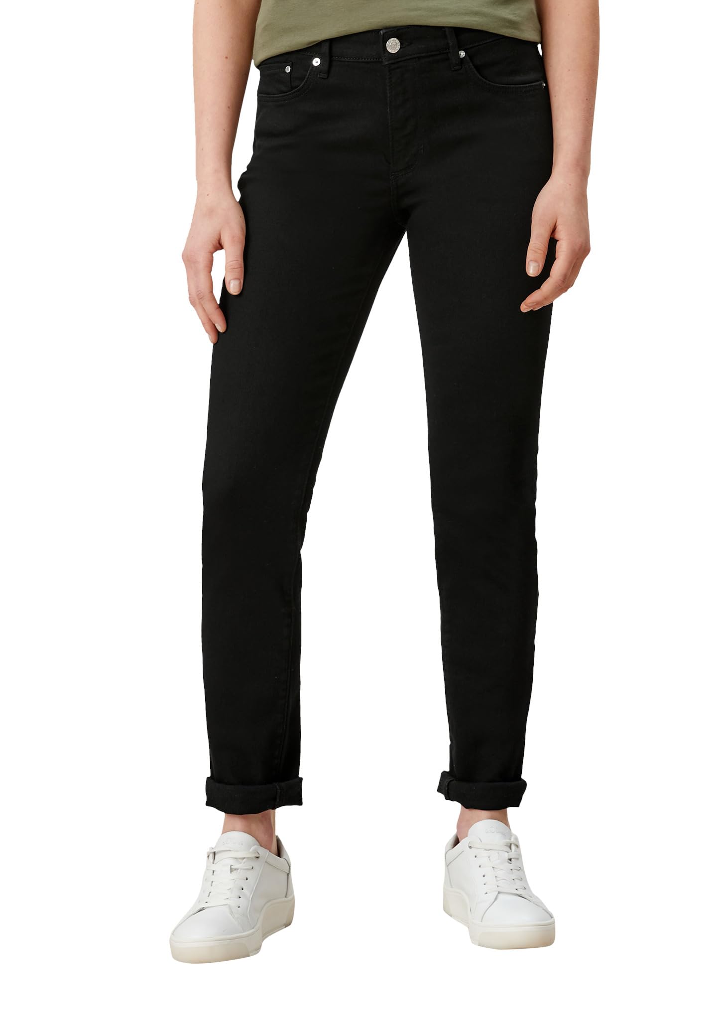 s.Oliver Damen Jeans Izabell – Skinny Fit, Mid Rise, Skinny Leg – elastisch & figurbetont