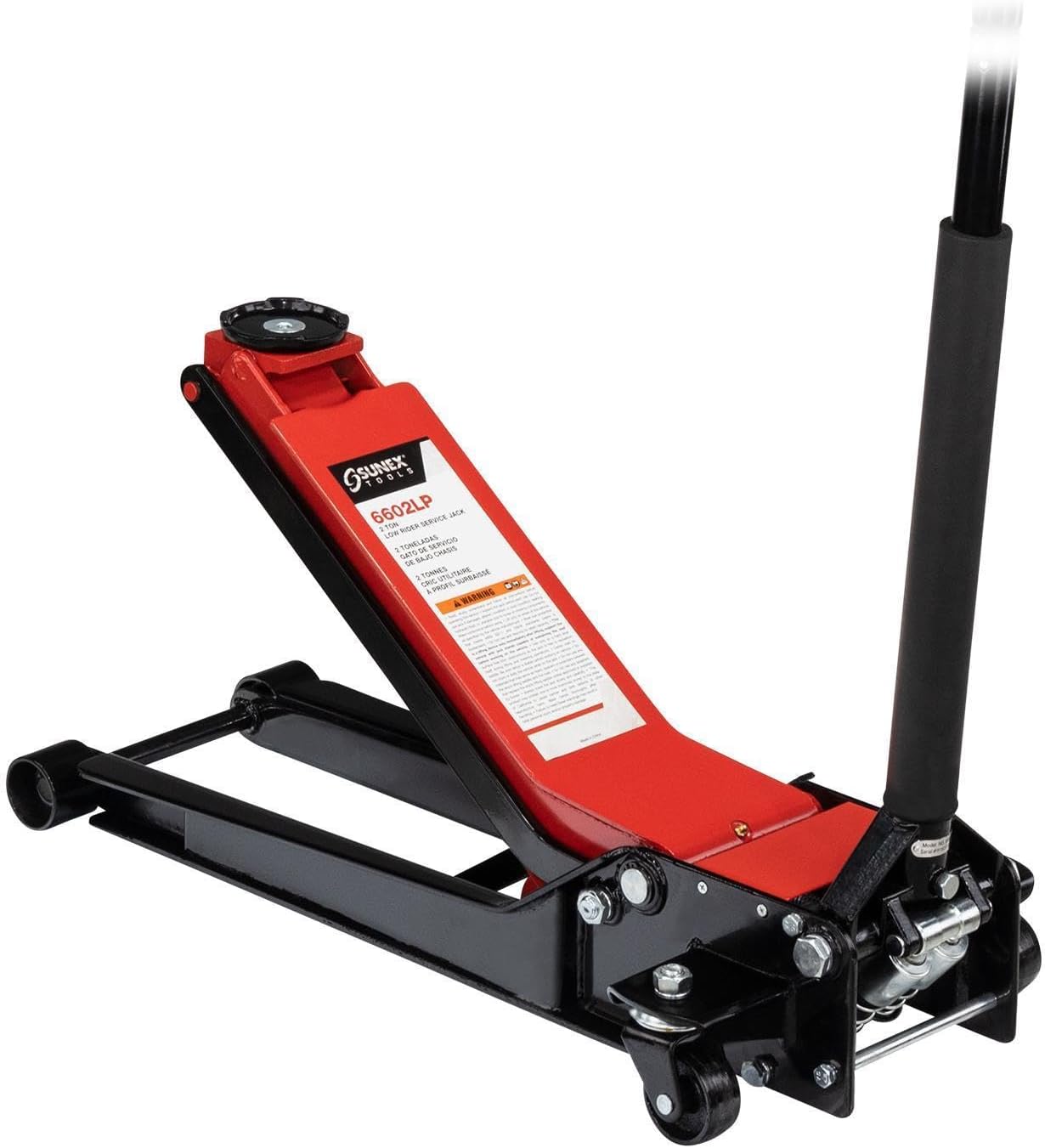 SUNEX TOOLS 6602LP 2 Ton Low Rider Steel Service Jack