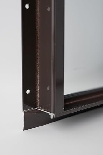 Miniatura 10 de Ventana empotrada blanca de 14 x 21 pulgadas. Vidrio templado.