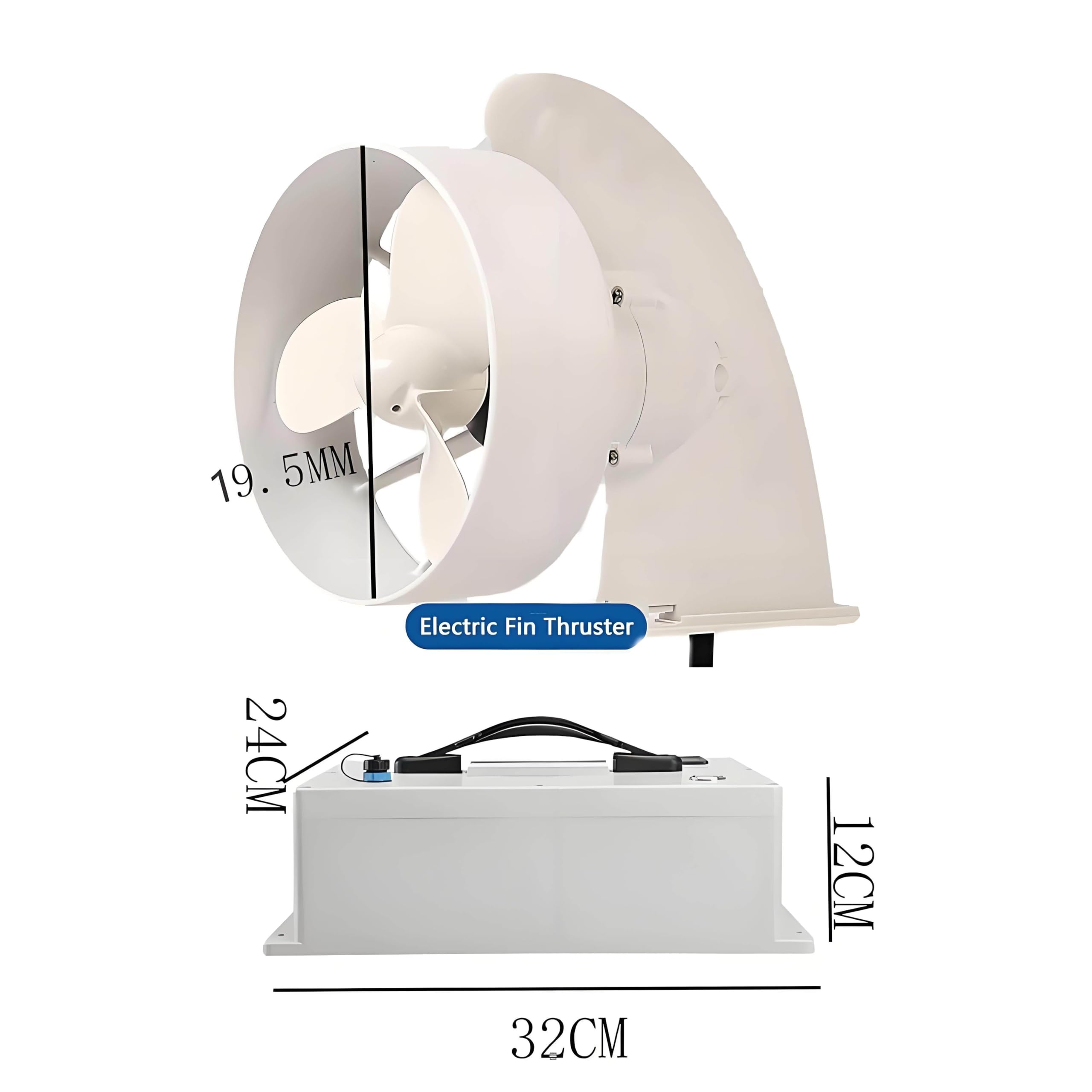 Aileron de paddle électrique pour SUP. Moteur motorisé 350 W, 24 V, 5 vitesses avant, aileron Boost pour kayak, bateau de pêche, paddle board