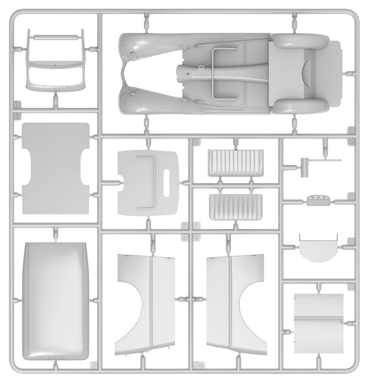 Miniart MIN38040 zestaw modeli plastikowych