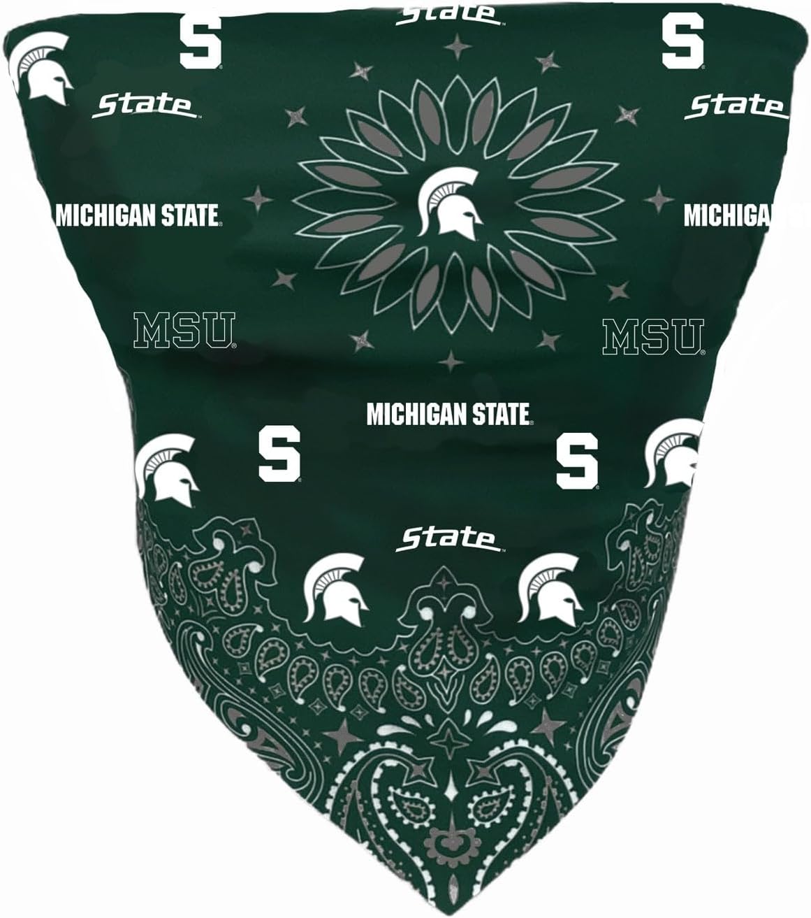 Lojobands Women's Bandana Top Tailgate Outfit College Tank Top Crop Top Made in USA One Size Fits Most