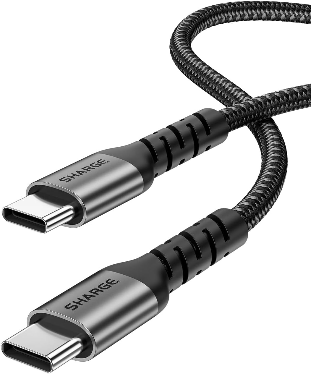 240W USB-C Fast Charging Cable, 4.9ft Braided, PD3.1, Ultra-Durable for Laptops, Smartphones, Tablets, Steam Deck, Switch & More