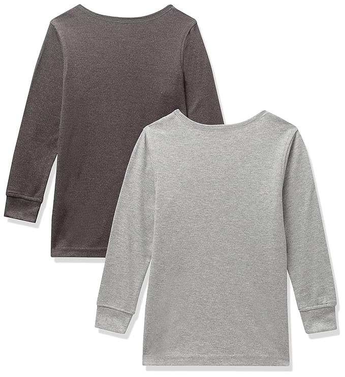 Image of Unisex-Kids Underwear Thermal Top-PackOf2