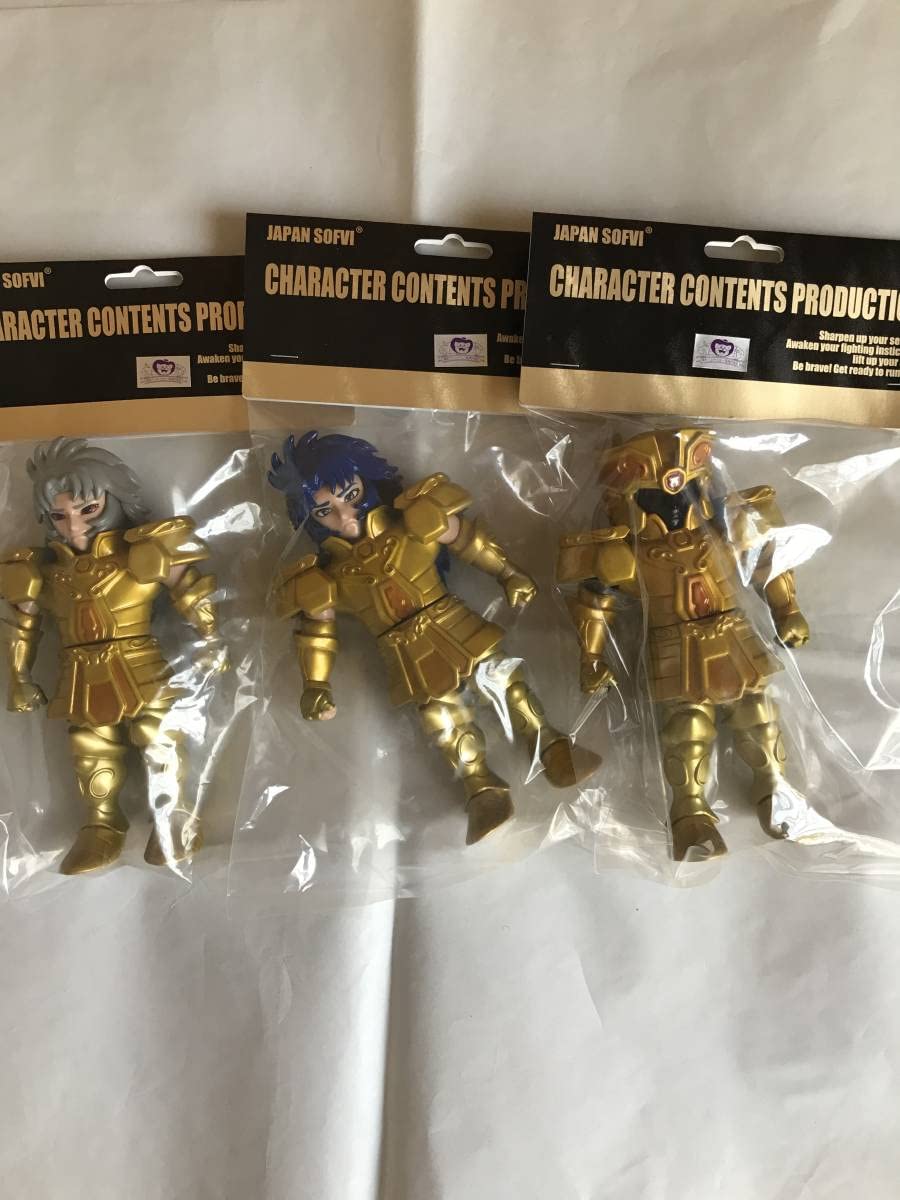 CCP 聖闘士星矢 双子座 (ジェミニ) サガ ソフビ 3体セット フィギュア