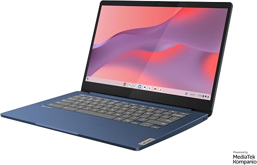Lenovo IdeaPad Slim 3 Chrome 14M868 - 14" FHD Laptop (MediaTek Kompanio 520, 4GB RAM, 64GB SSD, Arm Mali-G52 2EE MC2 GPU, Chrome OS) French Version AZERTY Keyboard - 9