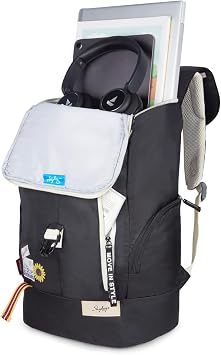 Skybags 22 Litres Archies College Backpack 02 (E) Black Polyester Onesize