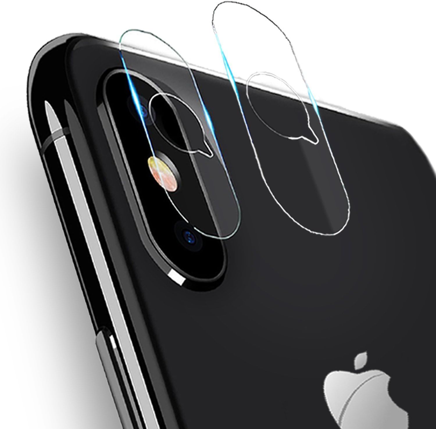 Olixar iPhone X Lens Protector Tempered Glass Protection