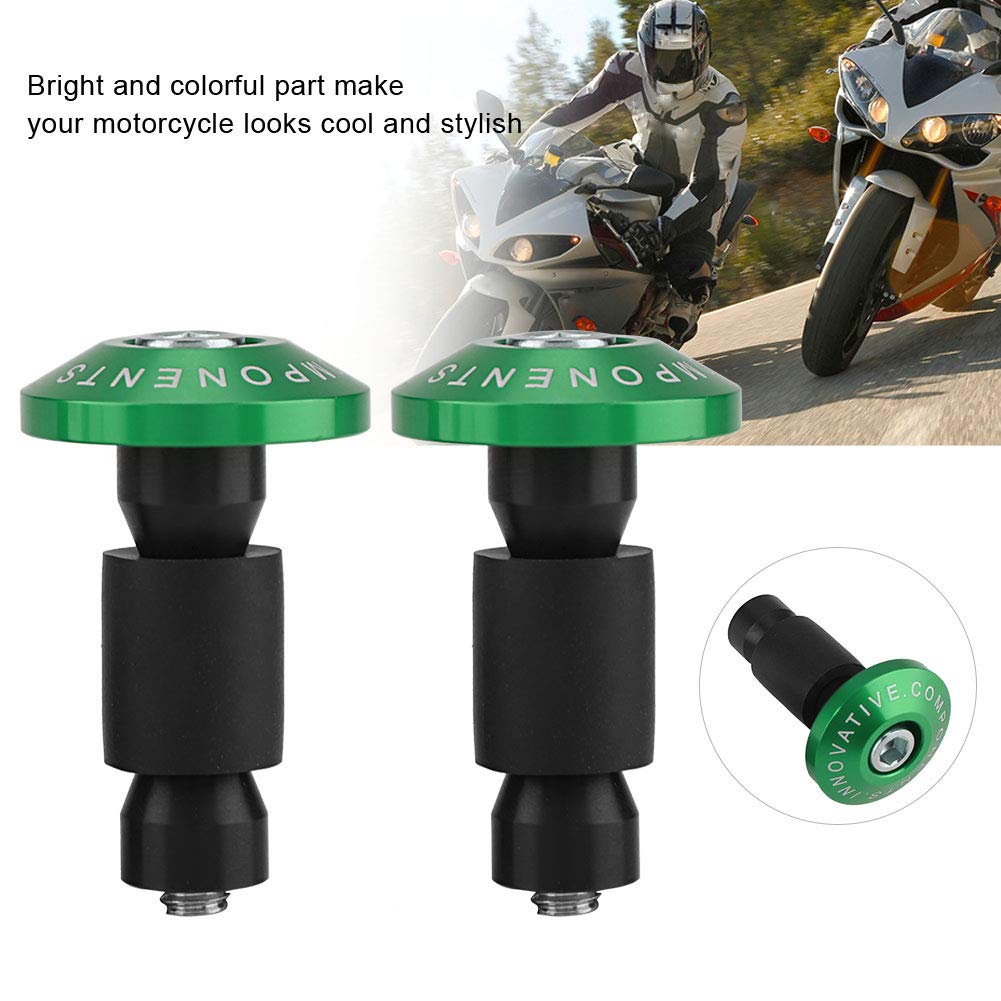 Bouchons En Aluminium D'extrémité De Poignée De Guidon De Moto Accessoires De Curseur De Moto