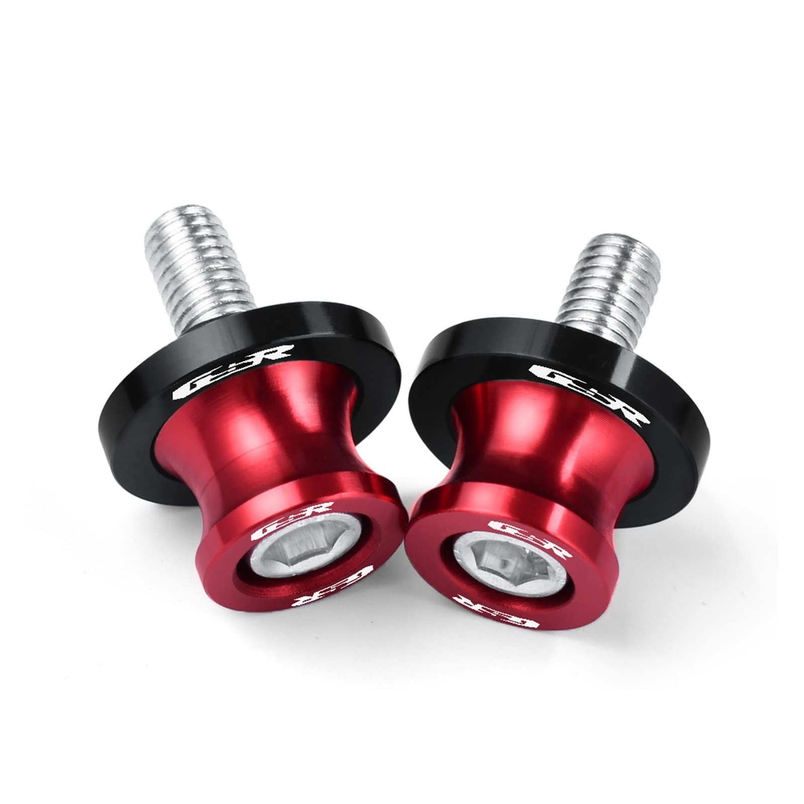Axe de bras oscillant moto rouge en aluminium pour Suzuki GSXF