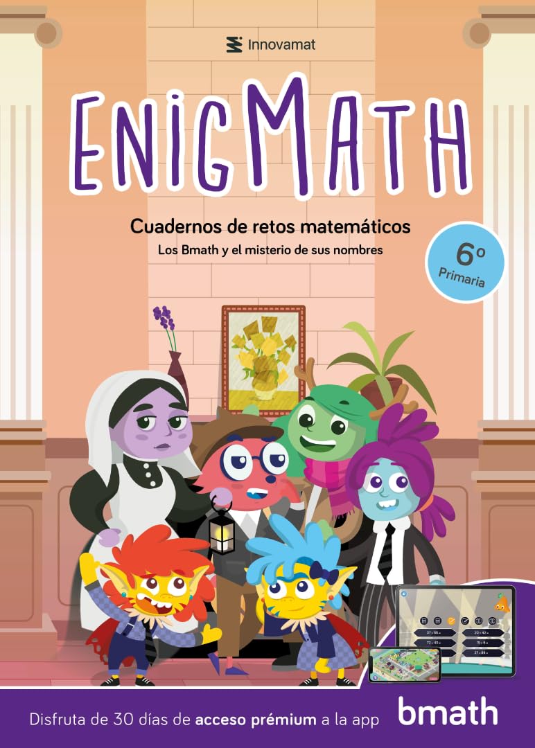 Innovamat - Enigmath 6º de primaria - Cuaderno de retos matemáticos (Colección Enigmath)