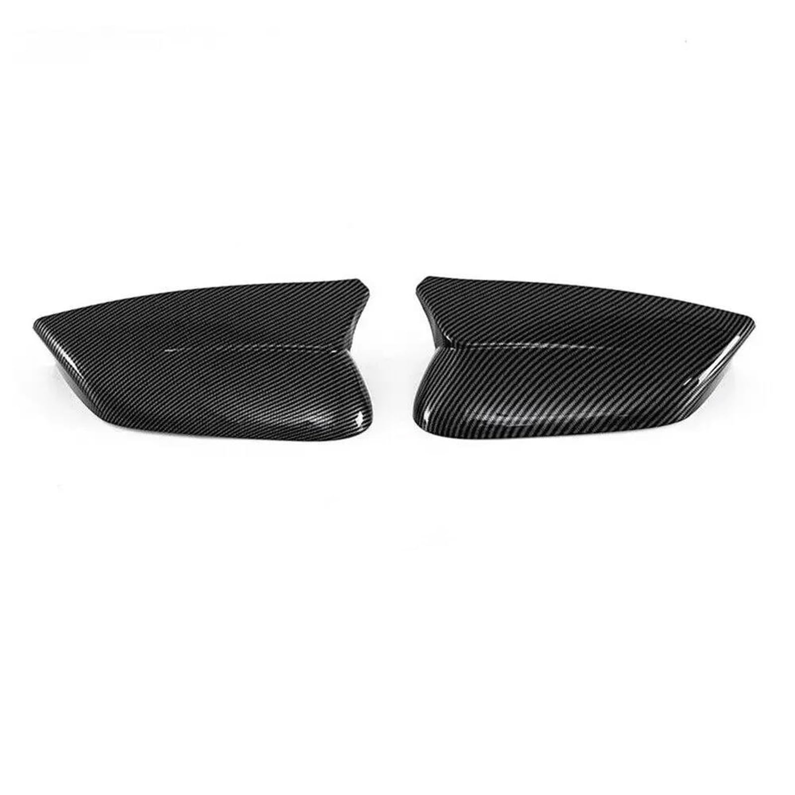 Yeskit Carbon Lhd For Kia Ev6 2022 2023 Car Rearview Side Mirror Cover Wing Cap Sticker Exterior Door Case Trim Shell Fiber(Carbon)