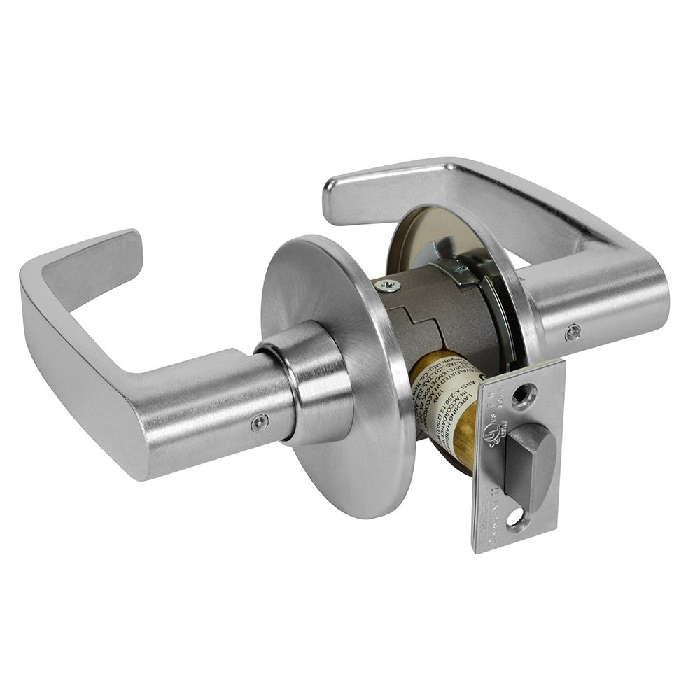 Sargent 28-11U15-LL-26D Grade 1 Passage/Hall/Closet, US26D Satin Chrome, 2-3/4" Backset