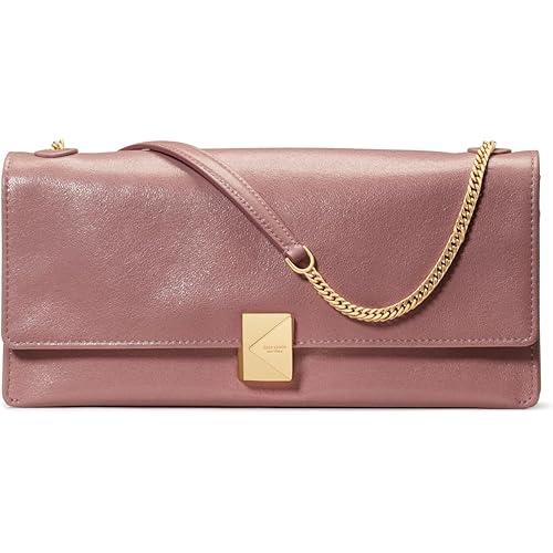 kate spade new york Deco Glazed Leather Soft Shoulder Bag