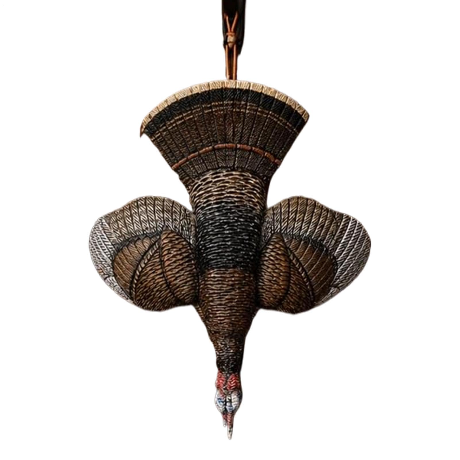 Pendentif décoratif de dinde rustique pour embellir vos fêtes de famille