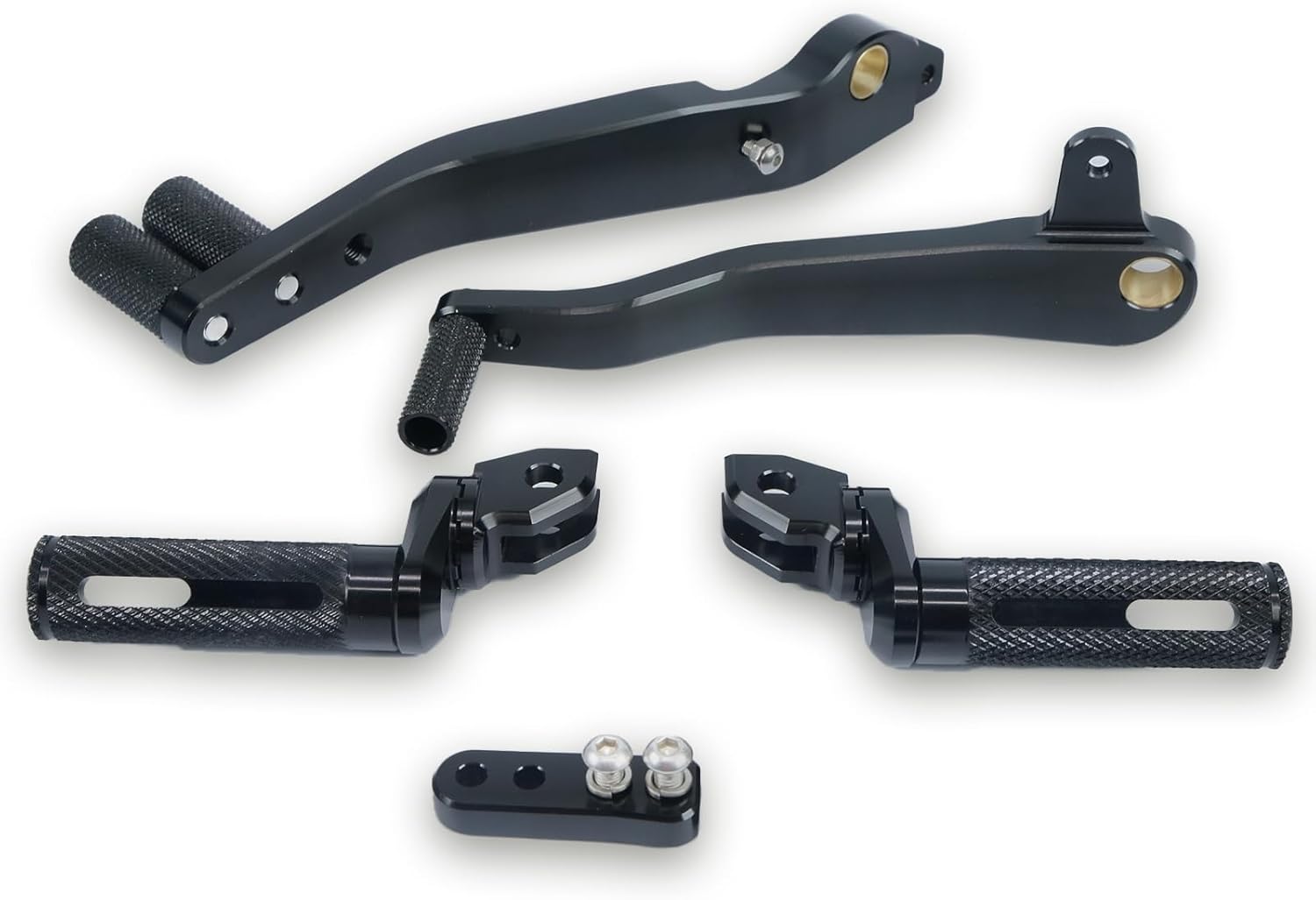 Compatible with RE Interceptor 650 INT650 Motorcycle Rider Foot Peg Brake Pedal Gear Shift Shifter Lever Assembly Black