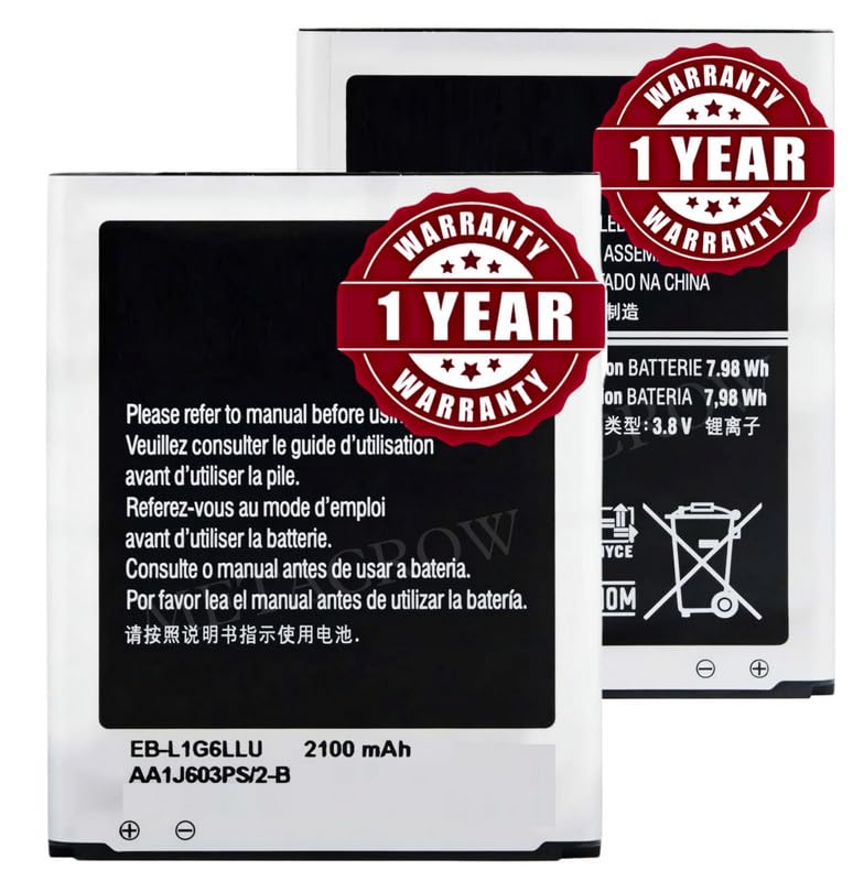 Original EB-L1G6LLU Battery Compatible for Samsung Galaxy S3 | S3 Neo - (2100mAh) - 1 Year Warranty_AC71