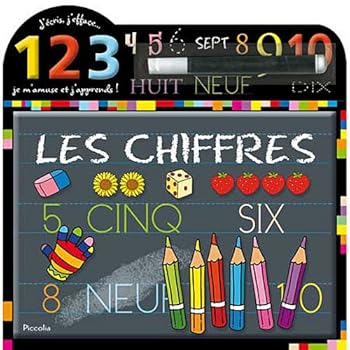 Board book Les chiffres Book